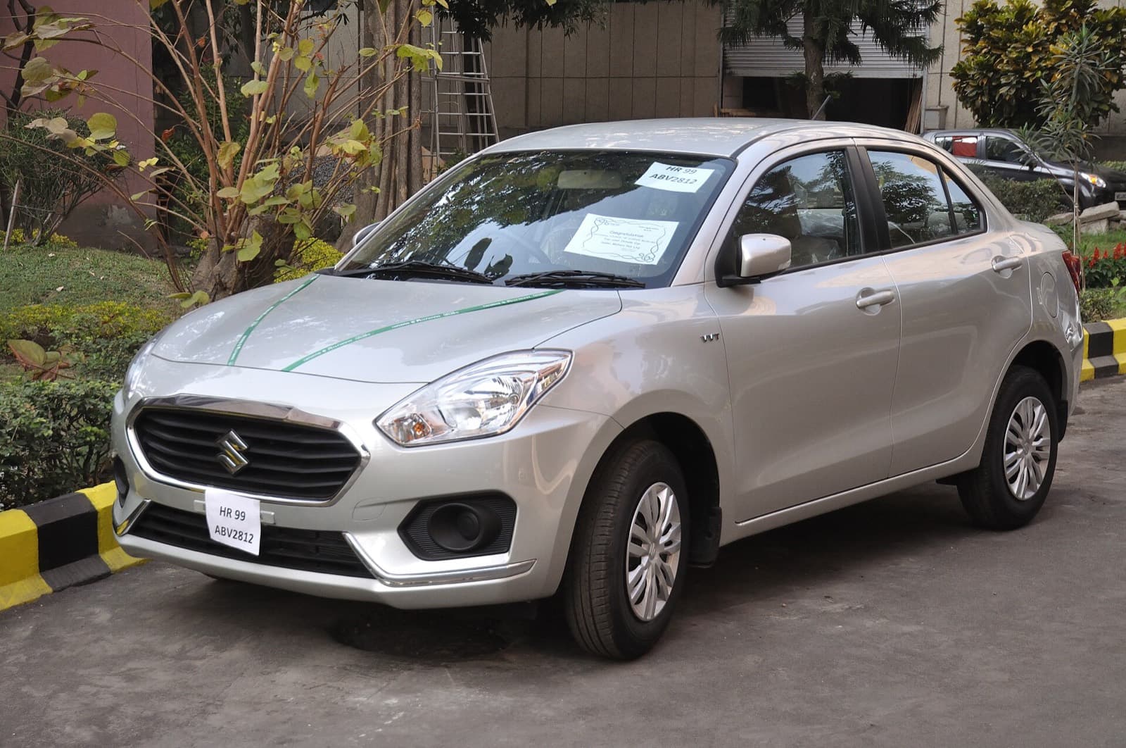 Swift Dzire — 4 seats